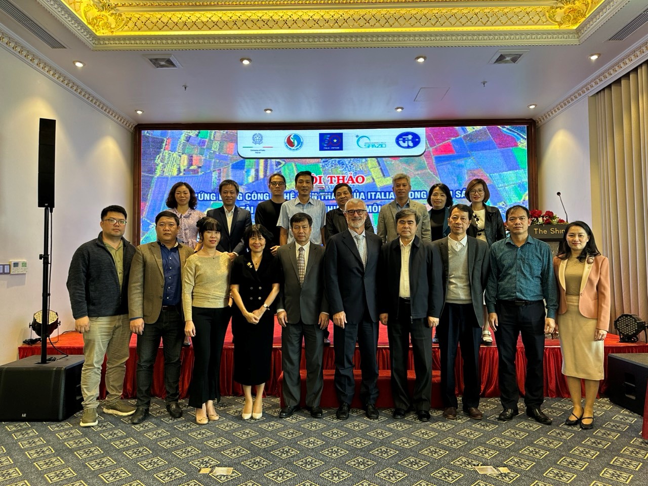 Hội thảo Ứng dụng công nghệ viễn thám của Italia trong  giám sát tài nguyên thiên và môi trường